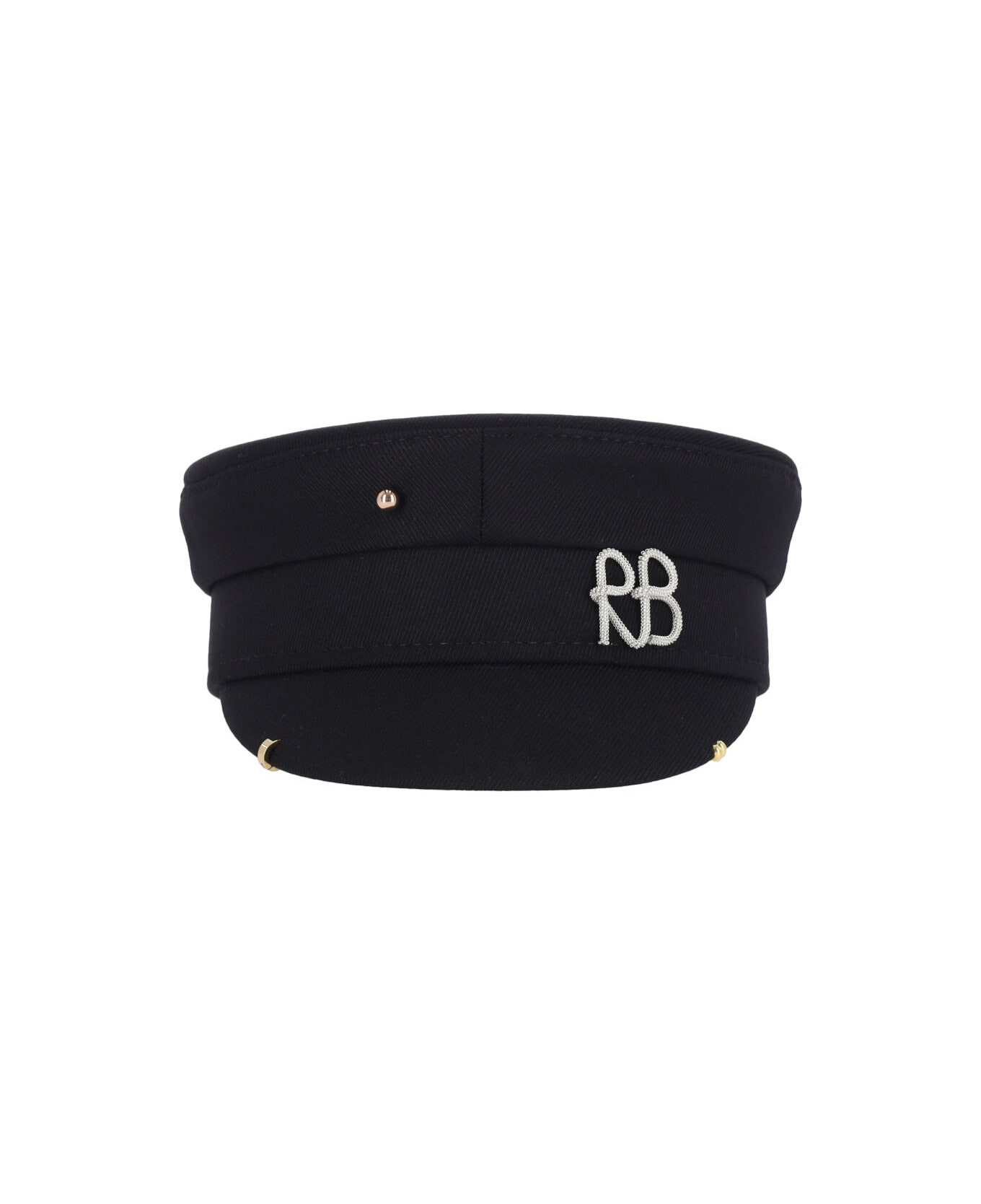 'pierced Baker Boy' Hat - 1