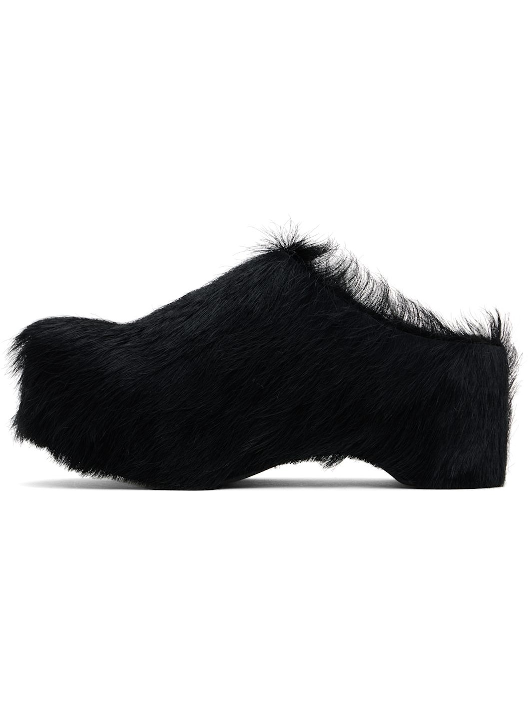 Black Sabot Loafers - 3