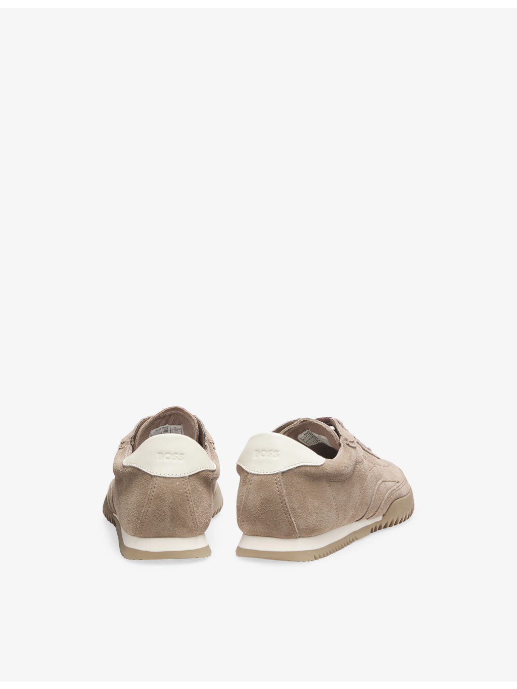 Logo Suede Low-Top Trainers - 6