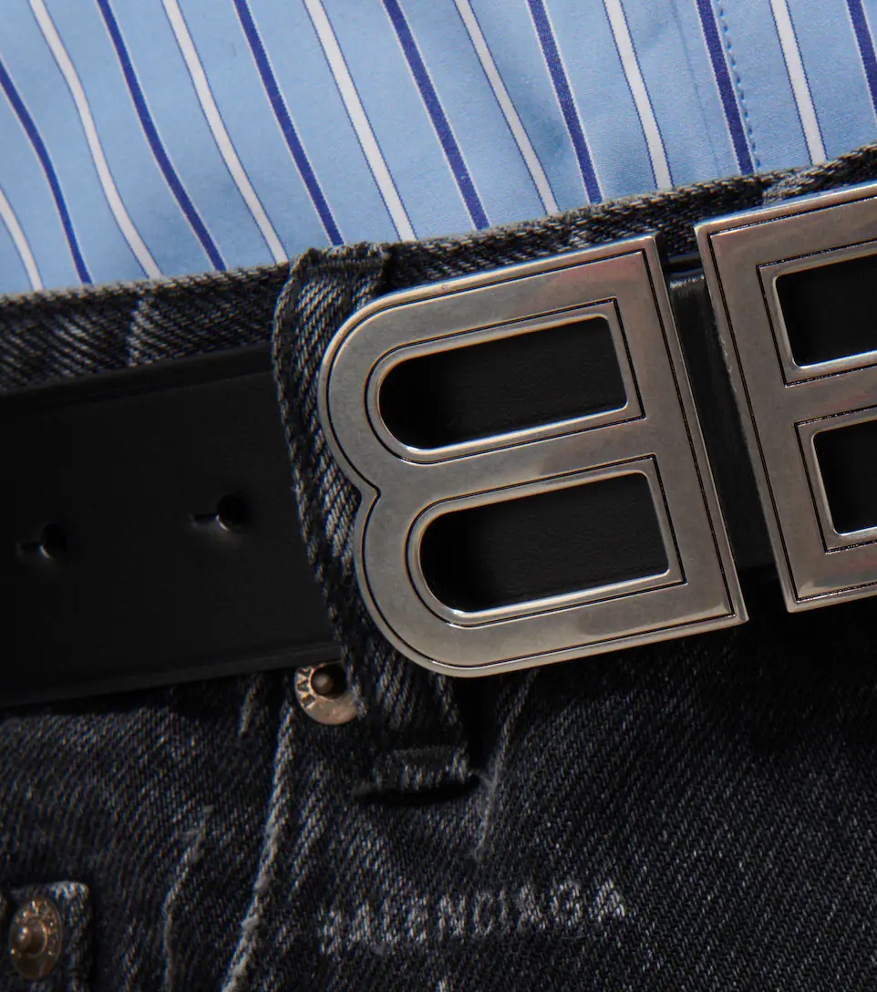 BB leather belt - 3