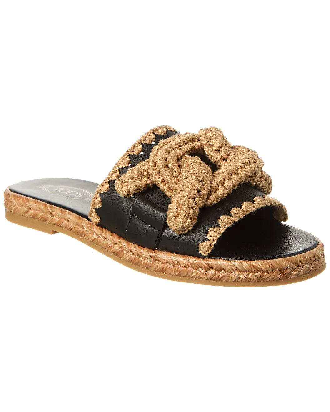 TOD’s Gomma Leather Sandal - 1