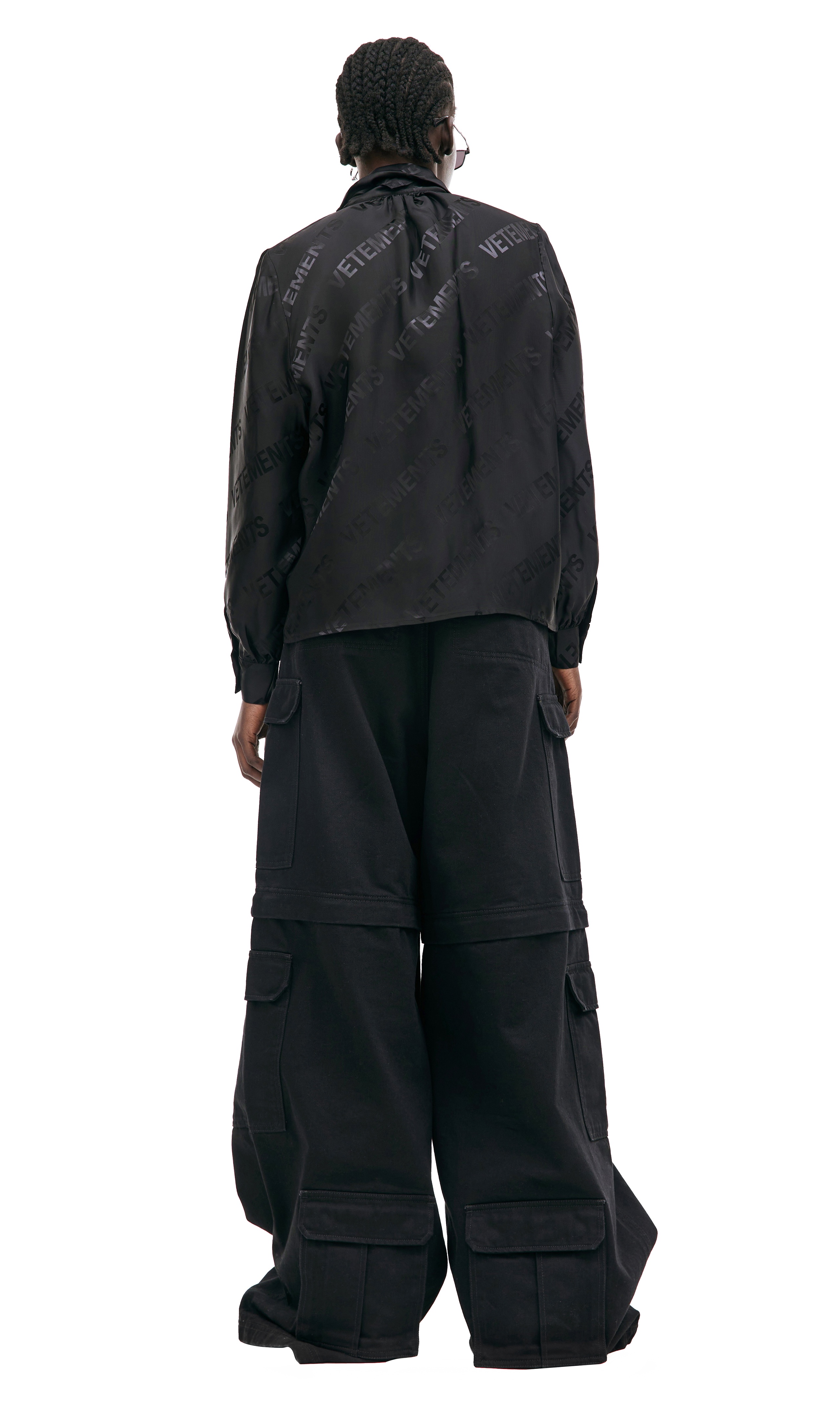 BLACK LOGO SHIRT - 3