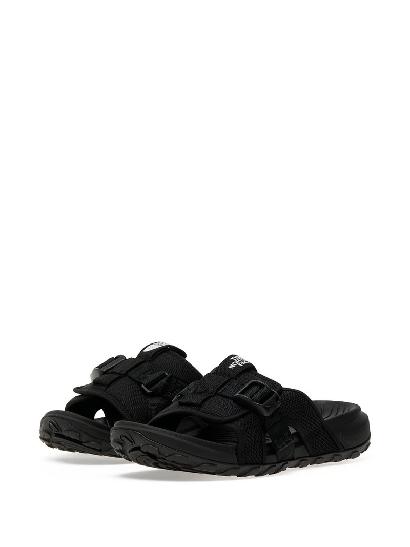 The North Face buckle-fastening sporty slides outlook