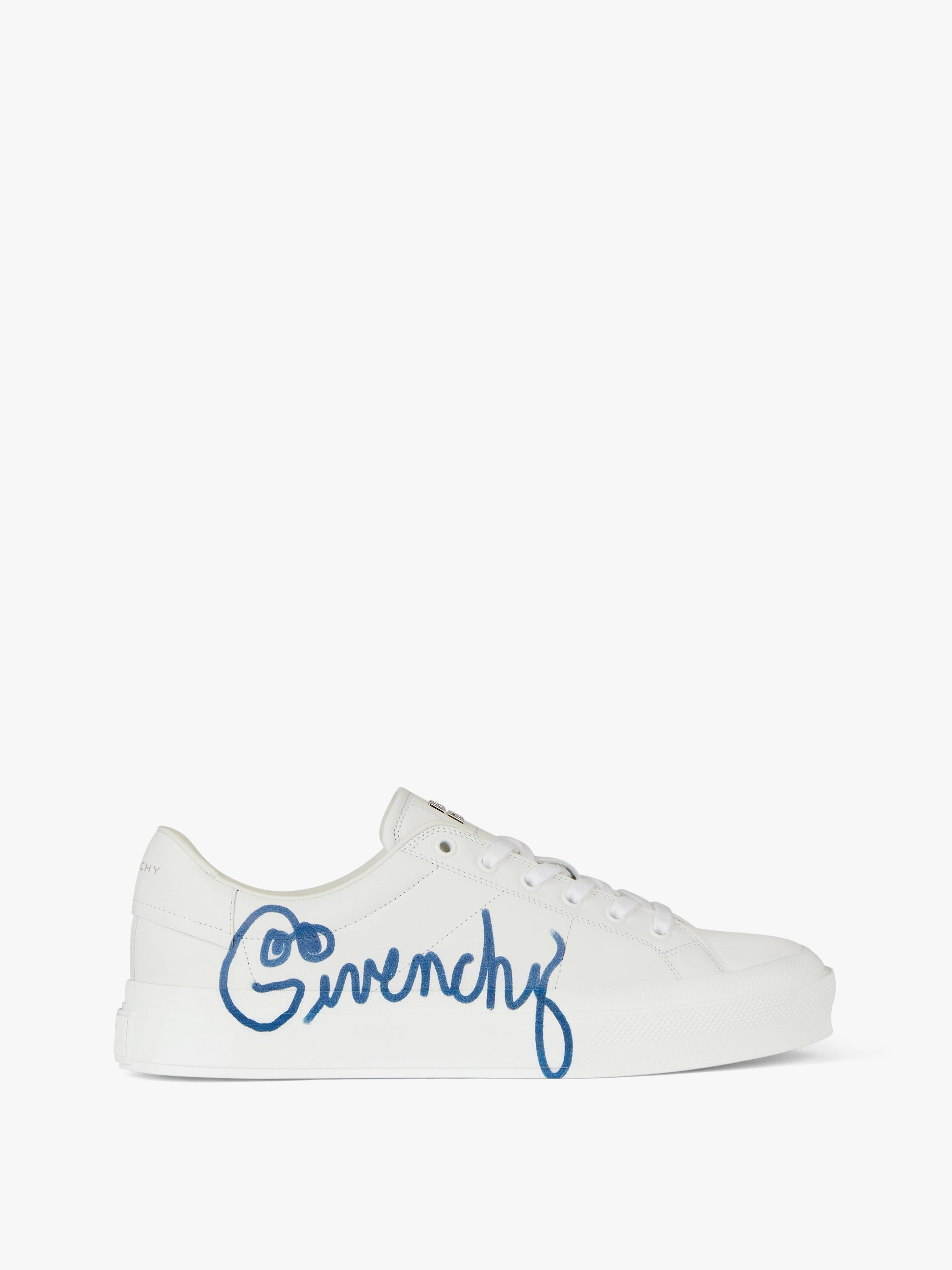 SNEAKERS CITY SPORT IN GIVENCHY PRINT LEATHER - 1