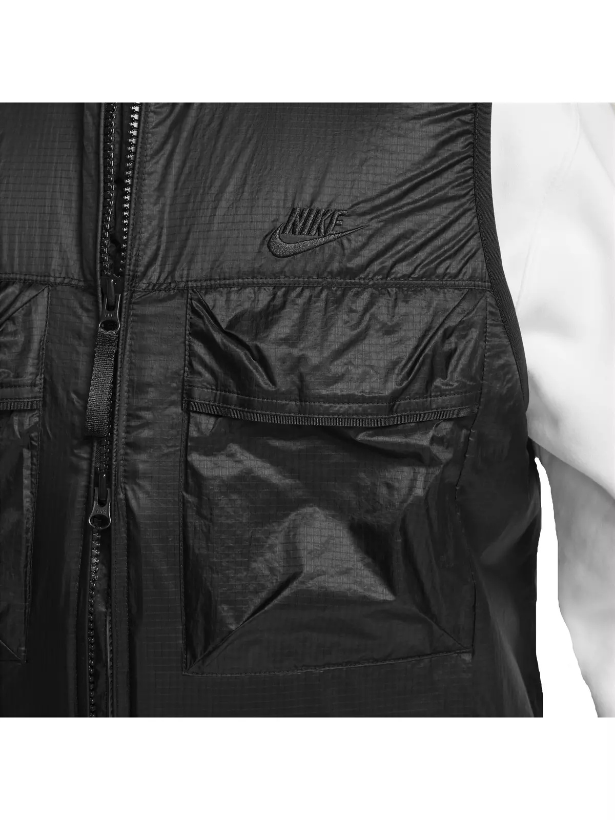 Men's Tech Fleece Utility Vest - Black - 5