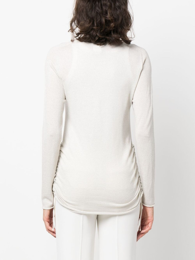 v-neck knitted jumper 4