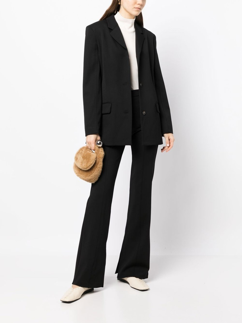 Loulou de Saison single-breasted virgin-wool blazer outlook