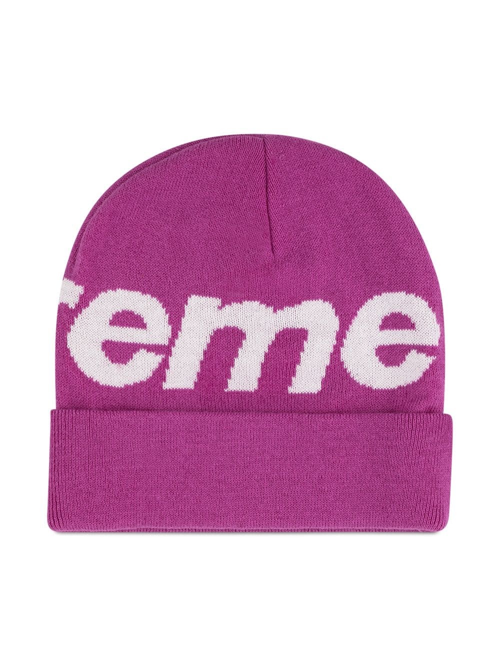 big logo beanie - 2