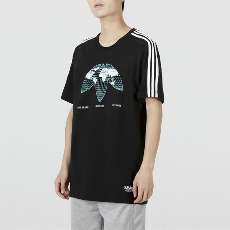 adidas originals Graphics United T-shirt 'Black' HF4906 - 5