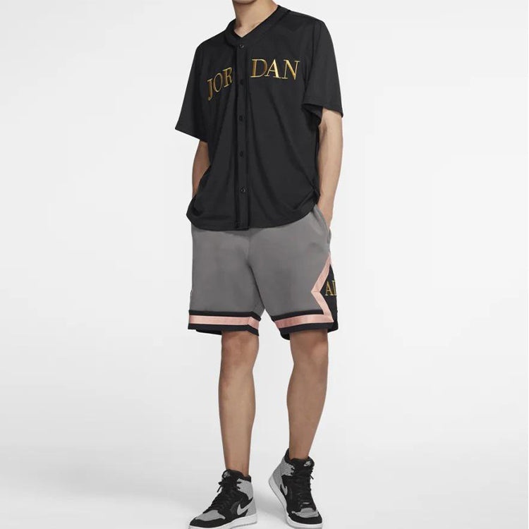Air Jordan Basketball Sports Jacket Black AT9823-010 - 3