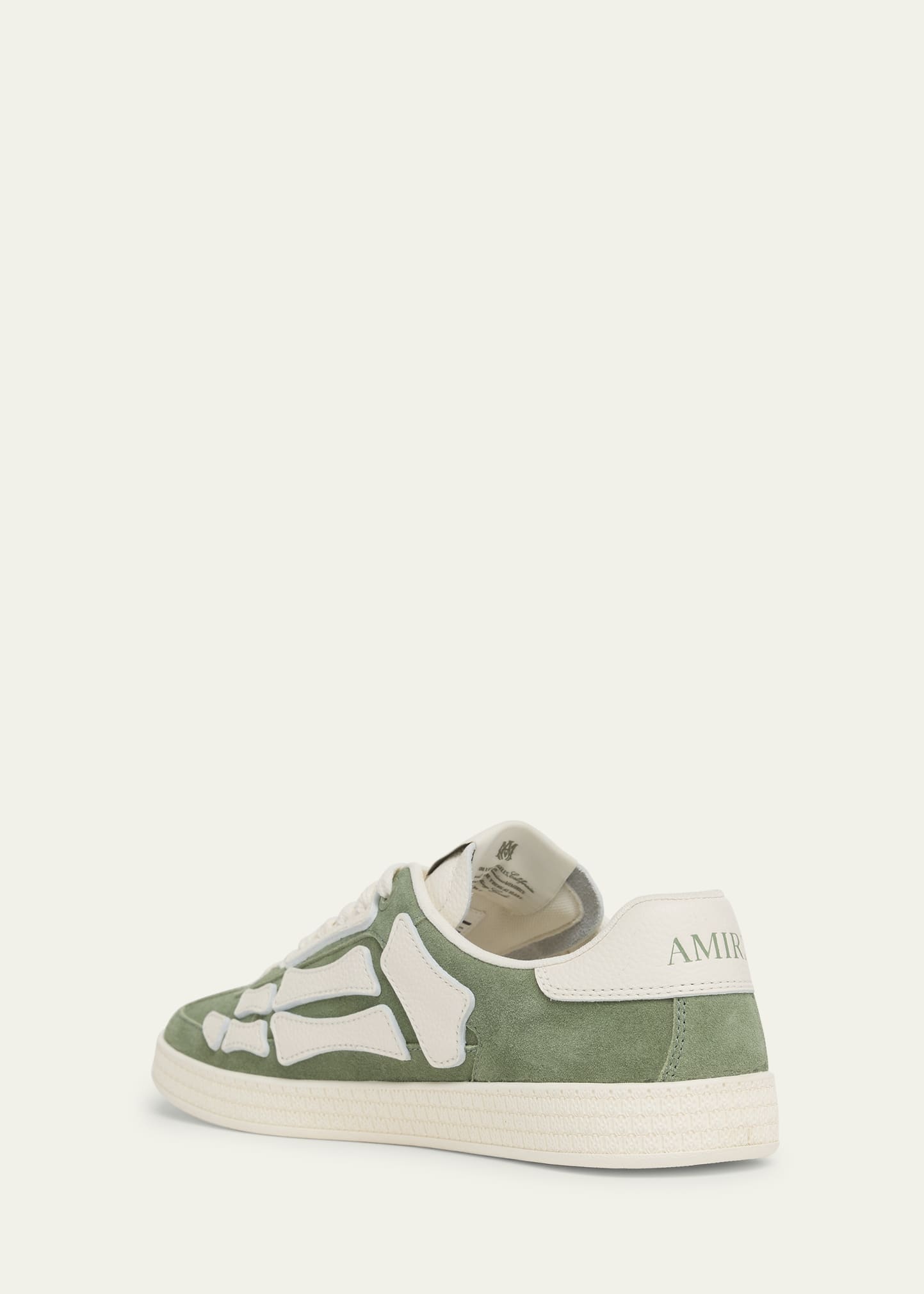 Men's Pacific Bones Suede Low-Top Sneakers - 4