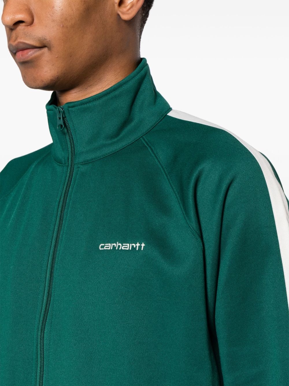 Benchill logo-embroidered track jacket - 5