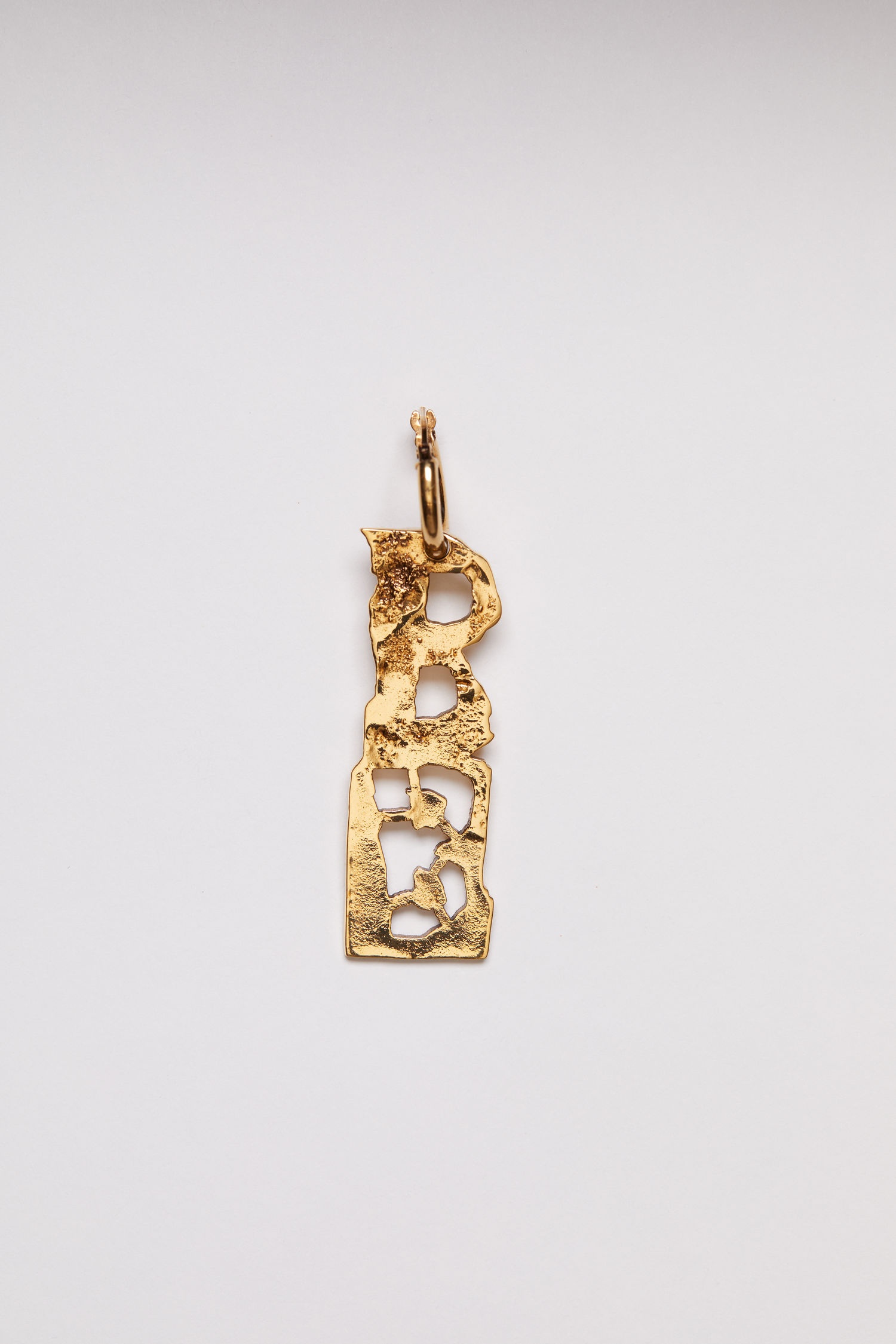 B earring gold - 1