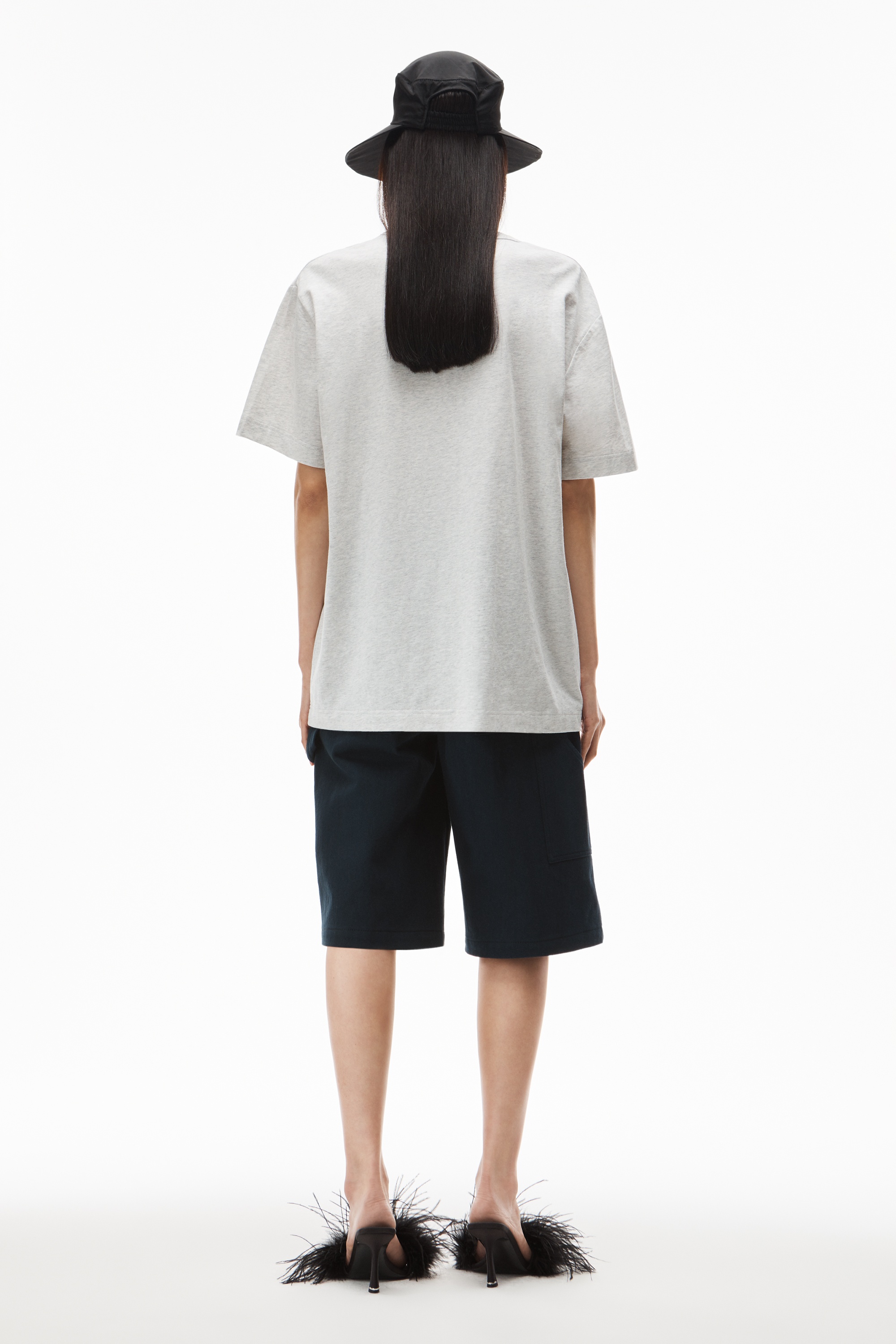 POCKET TEE IN HIGH TWIST JERSEY - 4