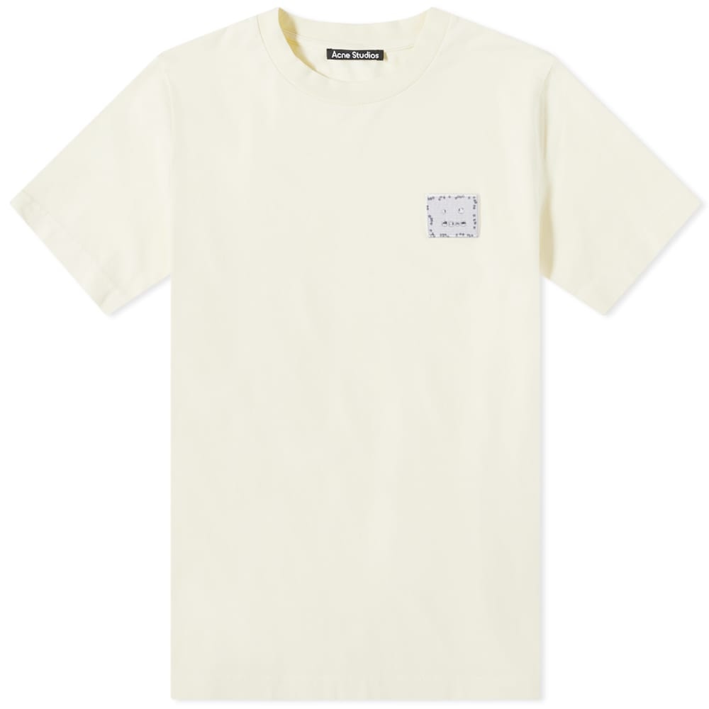 Acne Studios Ellison Slim Fit Beaded Face Tee - 1