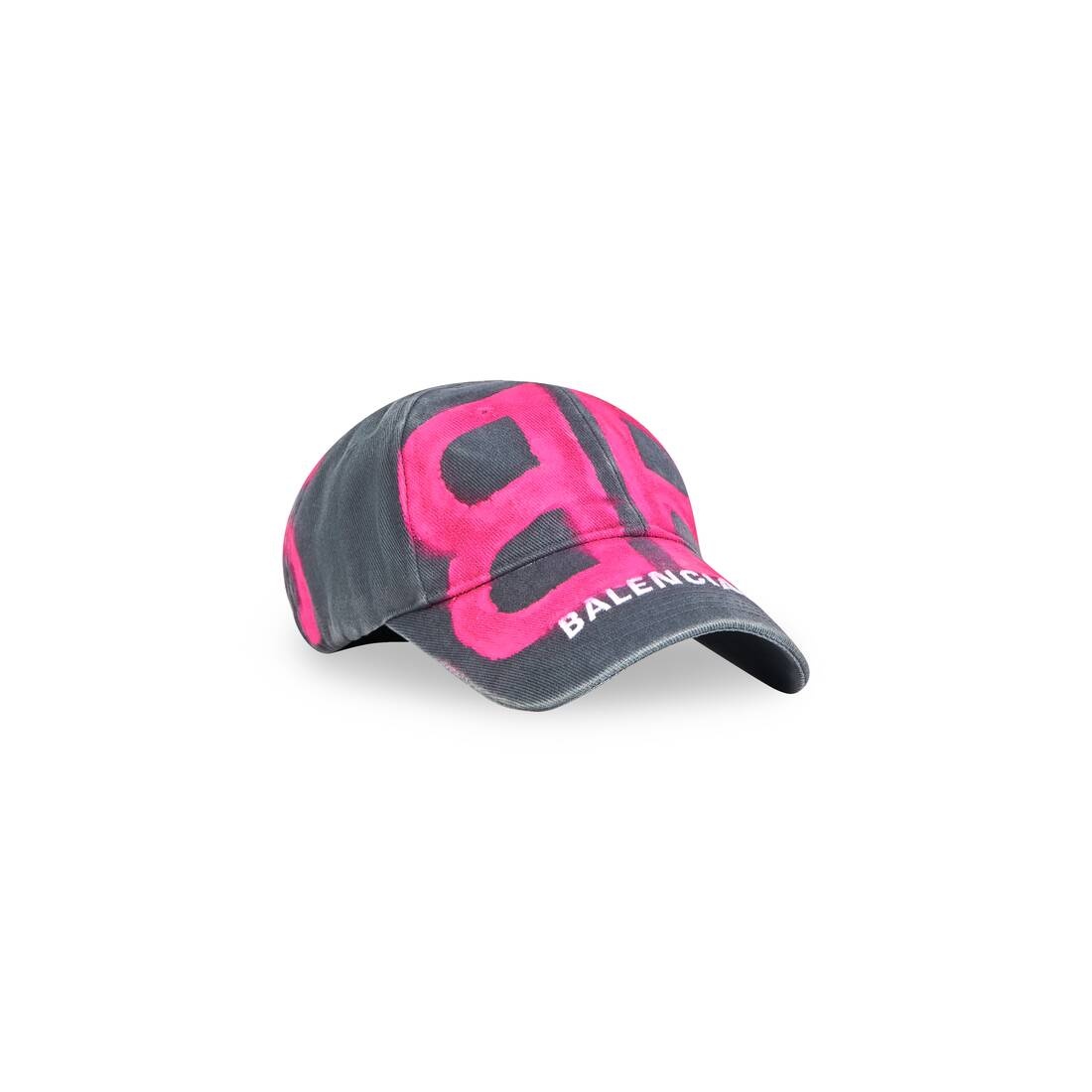 Bb Sprayed Cap in Grey - 2