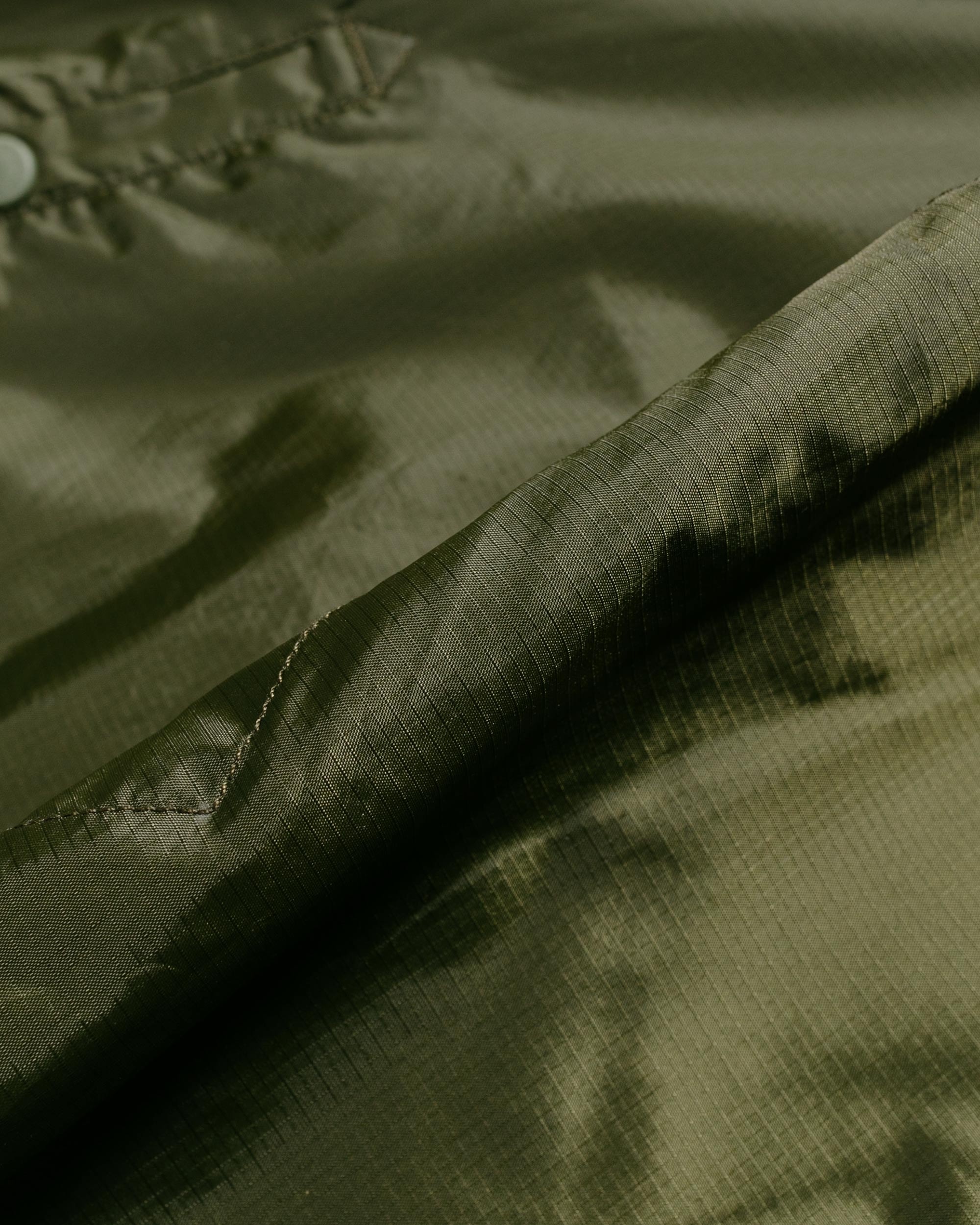 Wind Breaker Olive Nylon Ripstop - 5