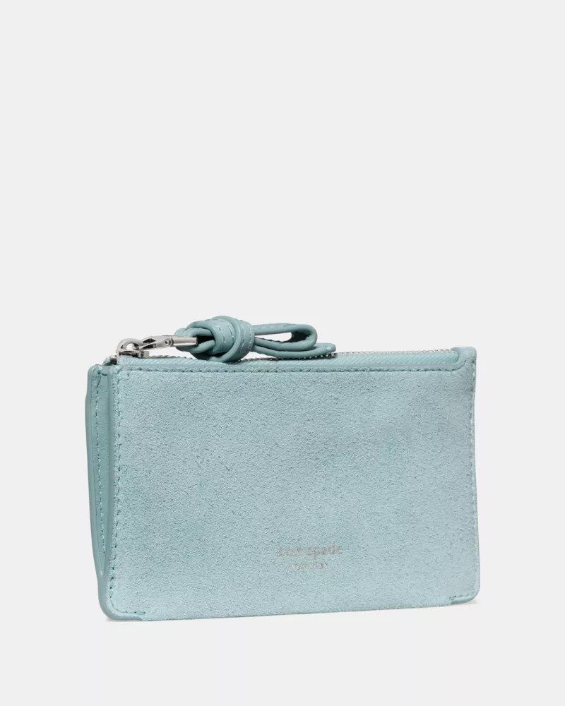 kate spade Loop Suede Zip Card Case outlook