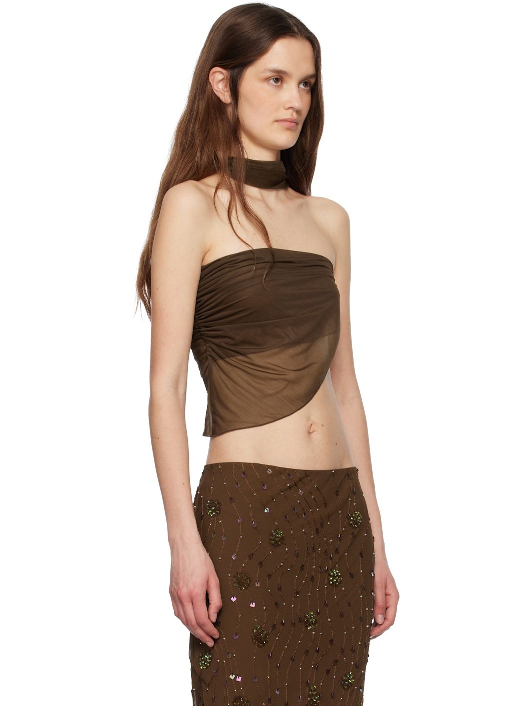 Brown Deity Top - 2