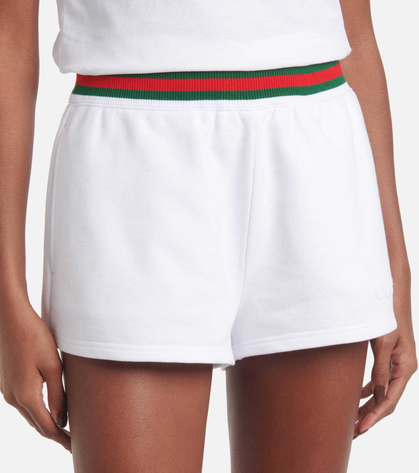 Cotton jersey shorts - 4
