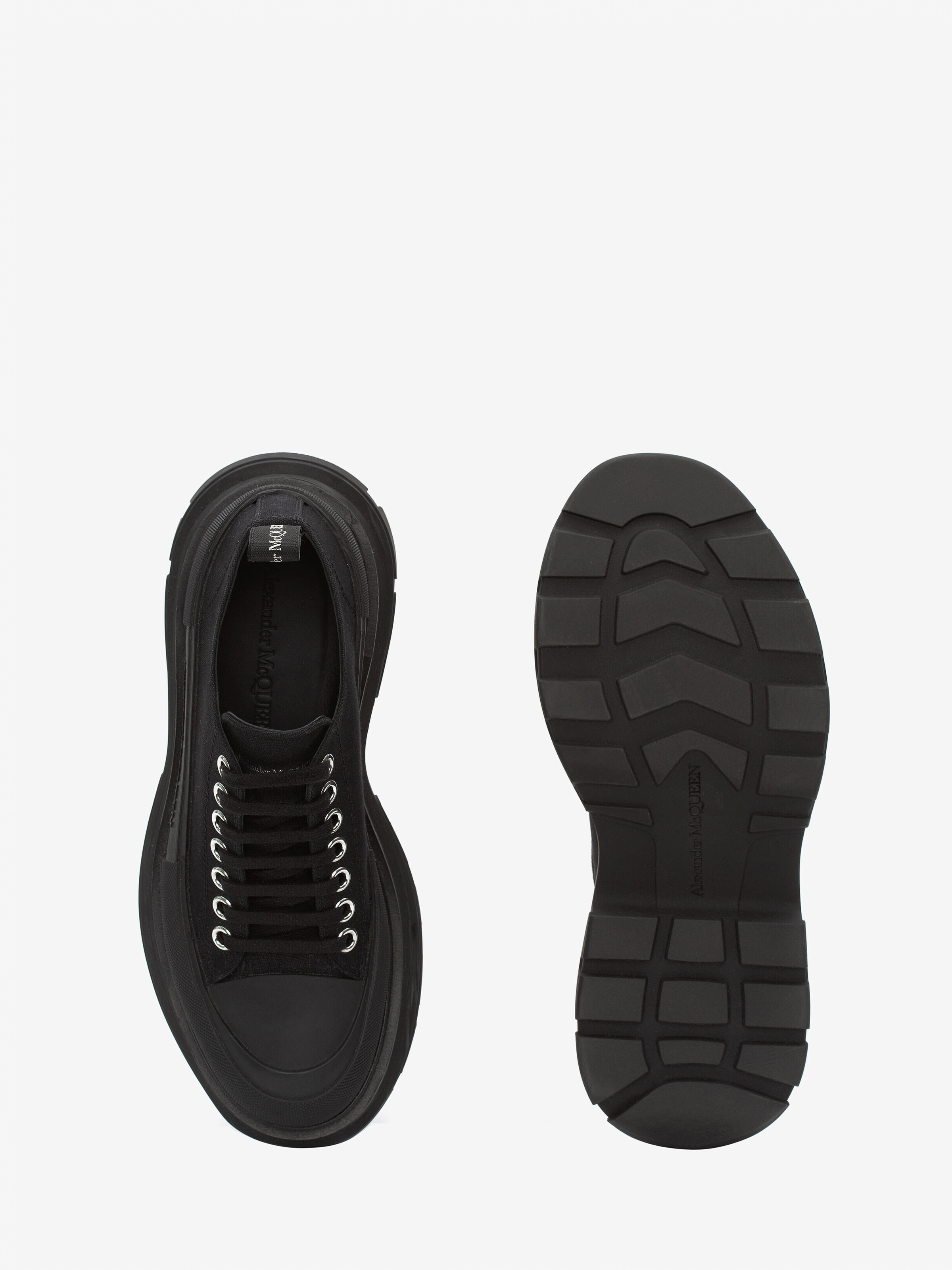 Men's Tread Slick Lace Up in Black - 4