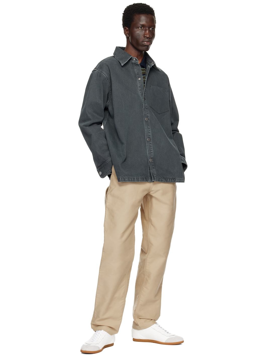 Black Ami de Coeur Overshirt - 4