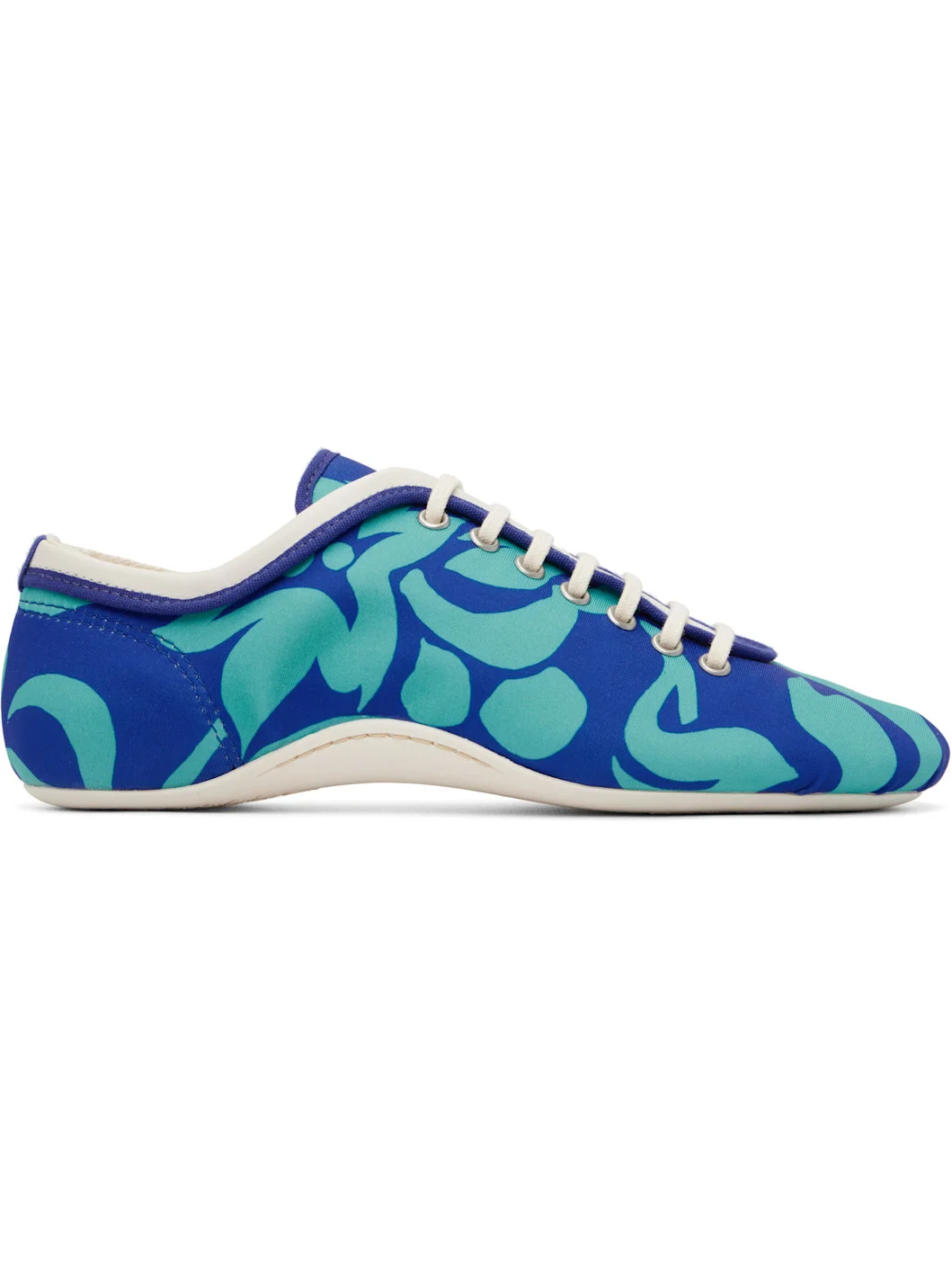 Blue Soft & Slim Climbing Ballerina Sneakers - 1