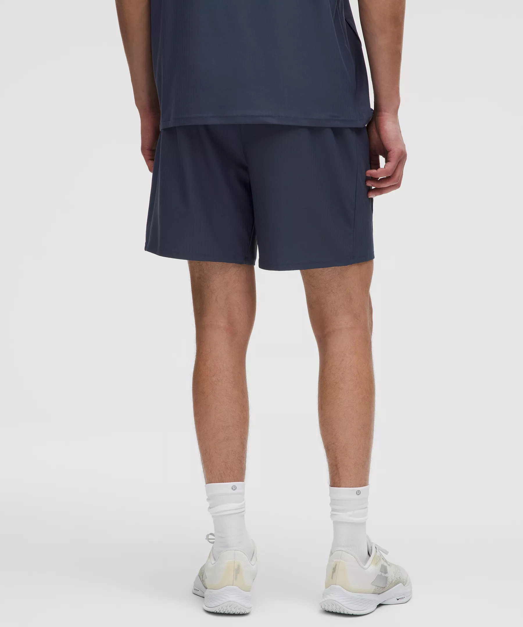 Striped Mesh Tennis Short 7" - 3