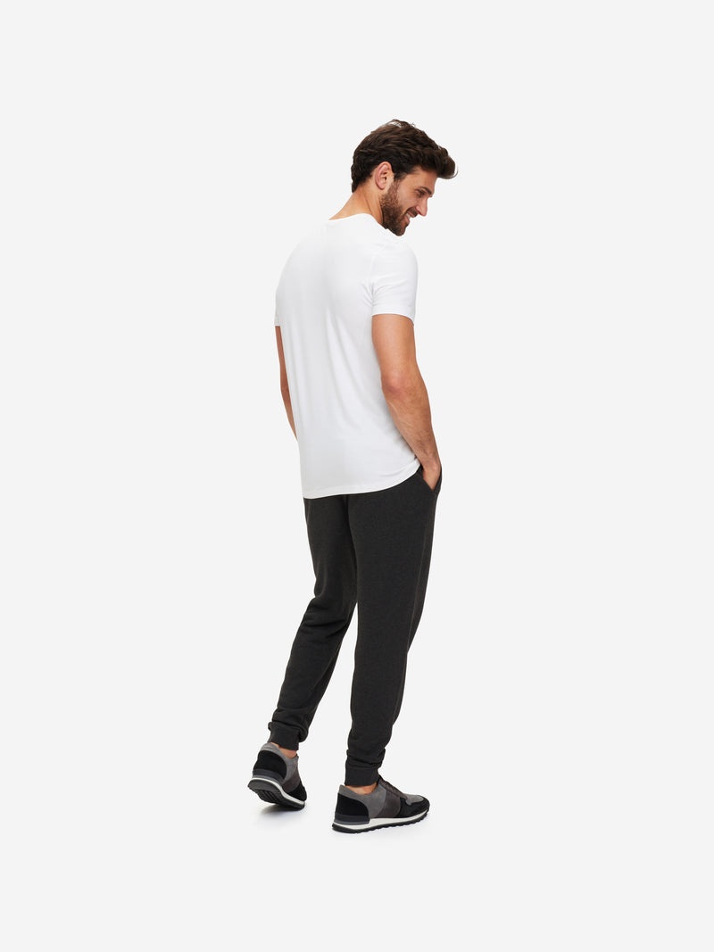 Men's Sweatpants Quinn Cotton Modal Charcoal - 4