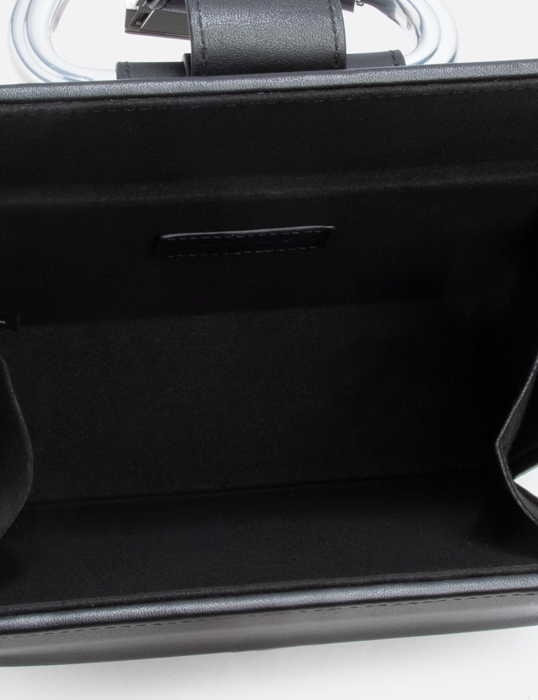 LEATHER CARABINER BOX BAG - 5