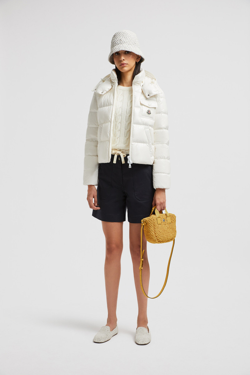 Moncler Andro Hooded Short Down Jacket outlook