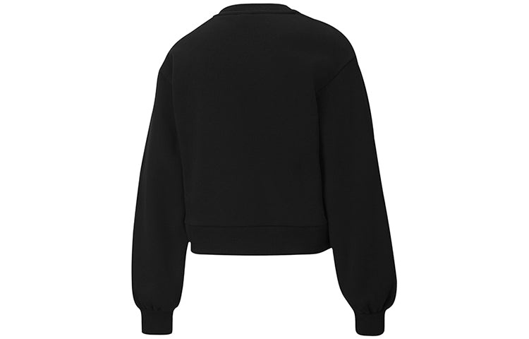 (WMNS) PUMA Classics Balloon Fleece Black 530277-01 - 2