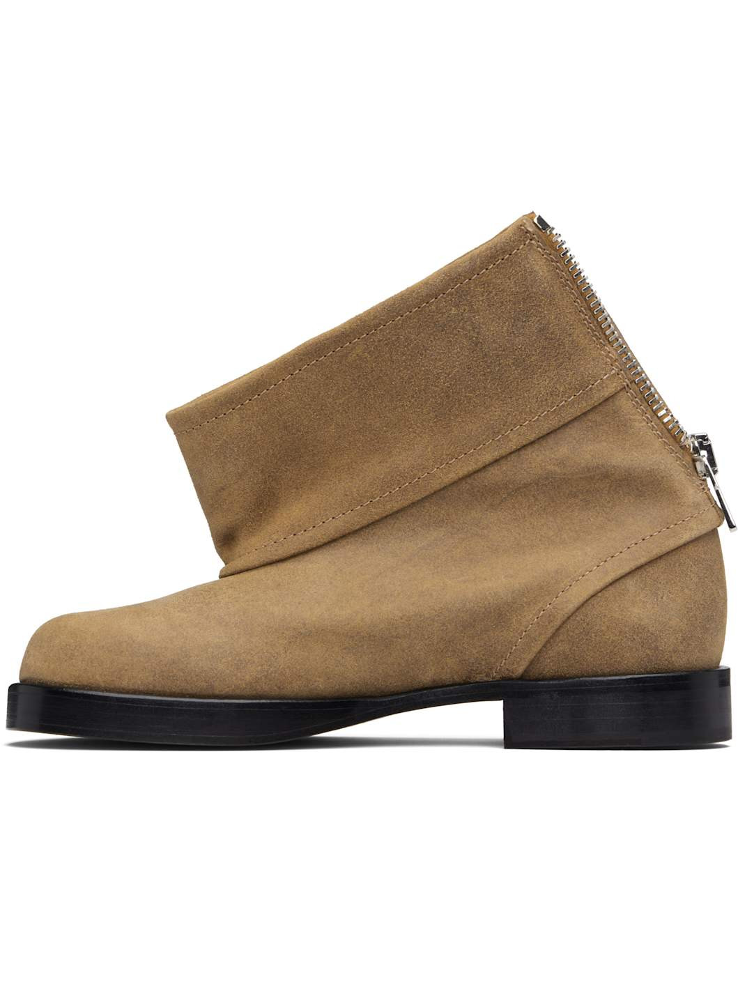 Tan Biker Boots - 3