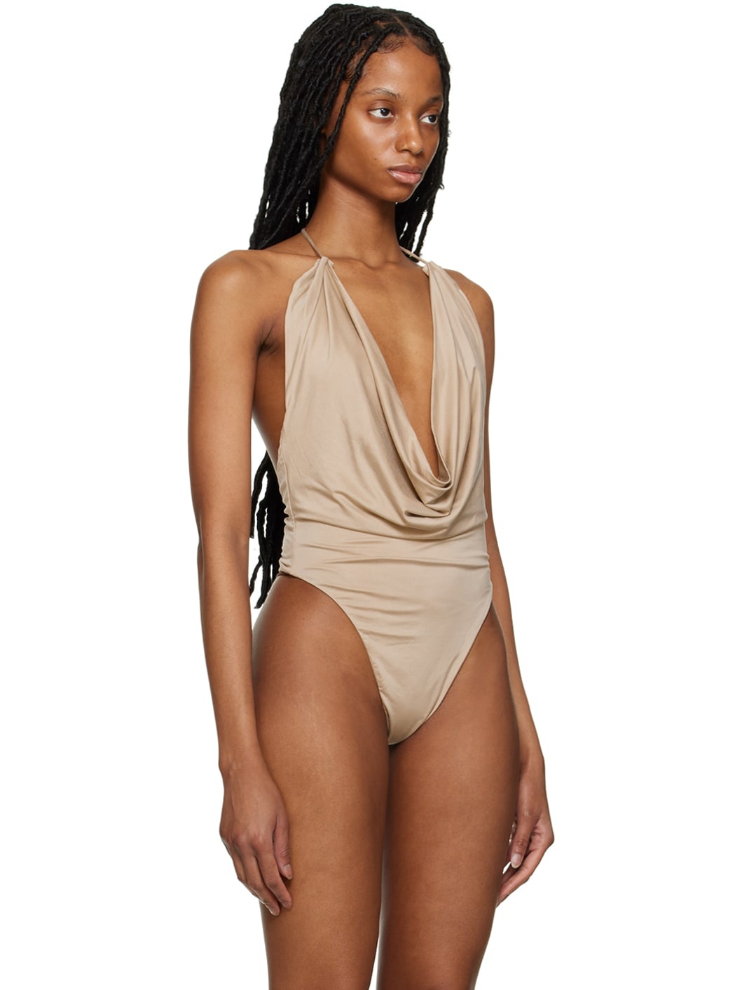 Beige Manaus Bodysuit - 4