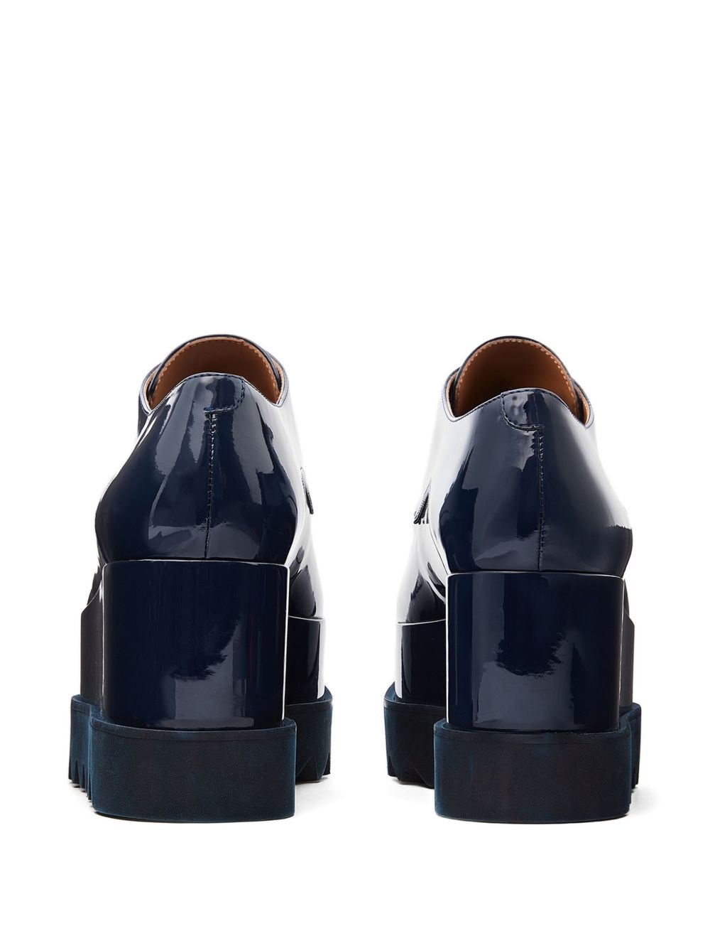 platform derby shoes - 3
