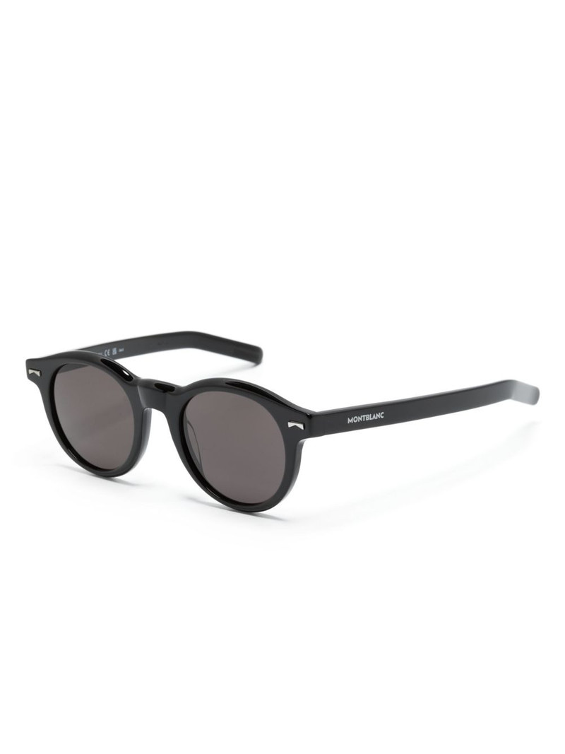 Montblanc round-frame sunglasses outlook