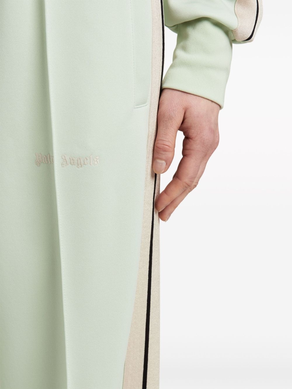 side-stripe track pants - 6