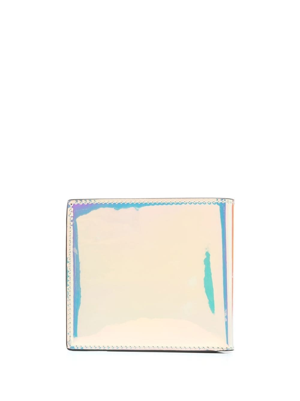 holographic leather wallet - 2