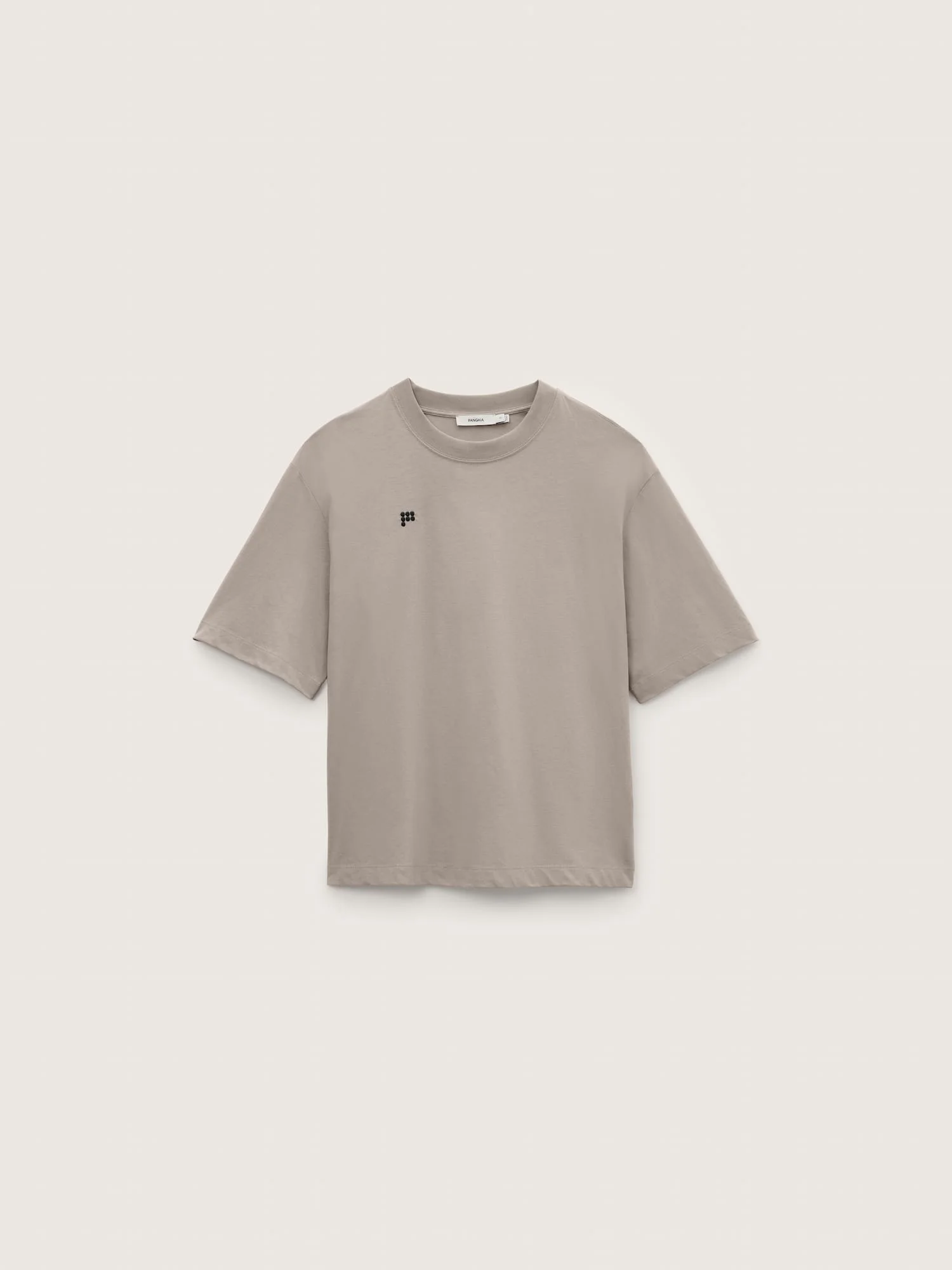 Womens Oversized T-Shirt - Limestone Dust - 1