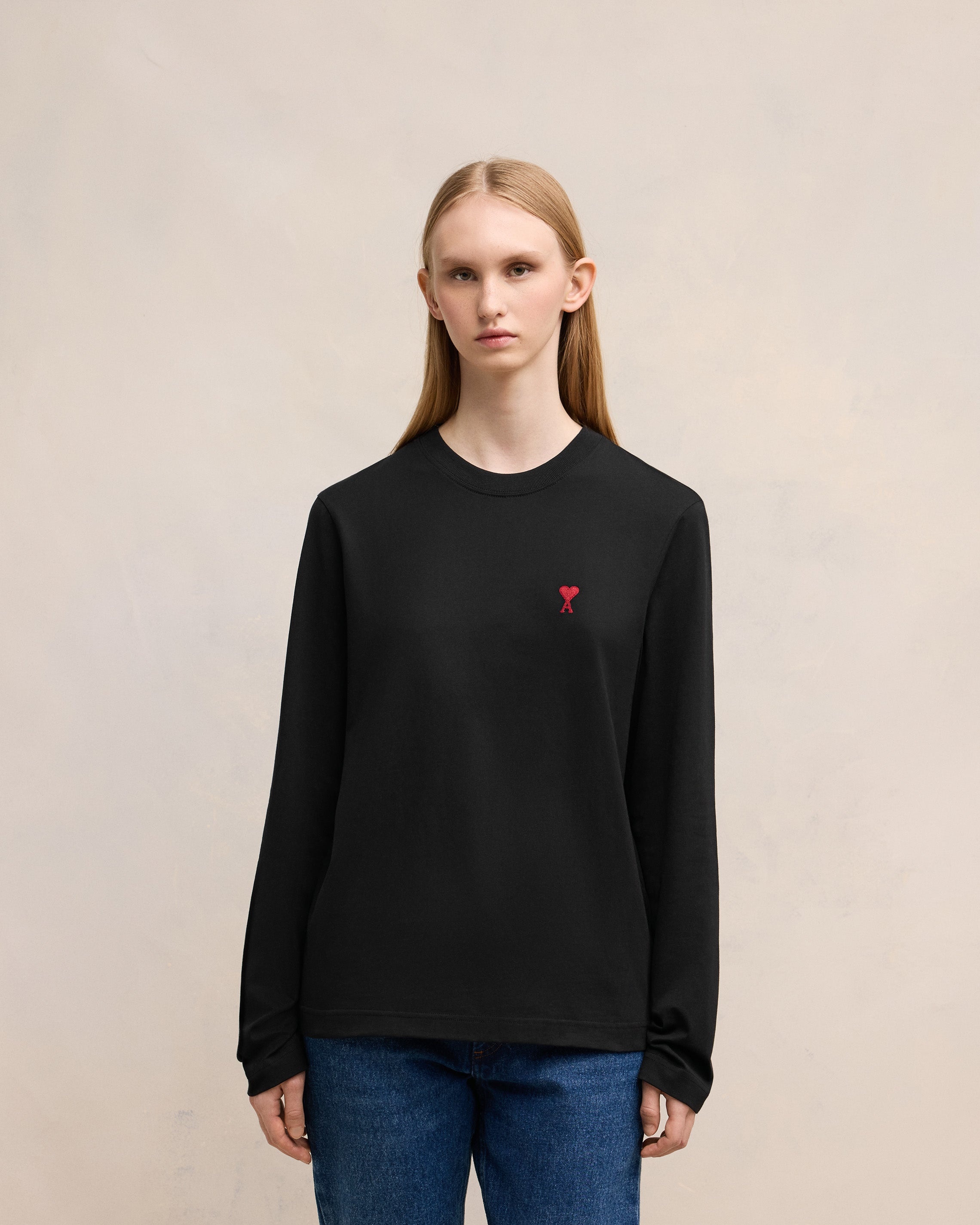 RED AMI DE COEUR LONG SLEEVES T-SHIRT - 3