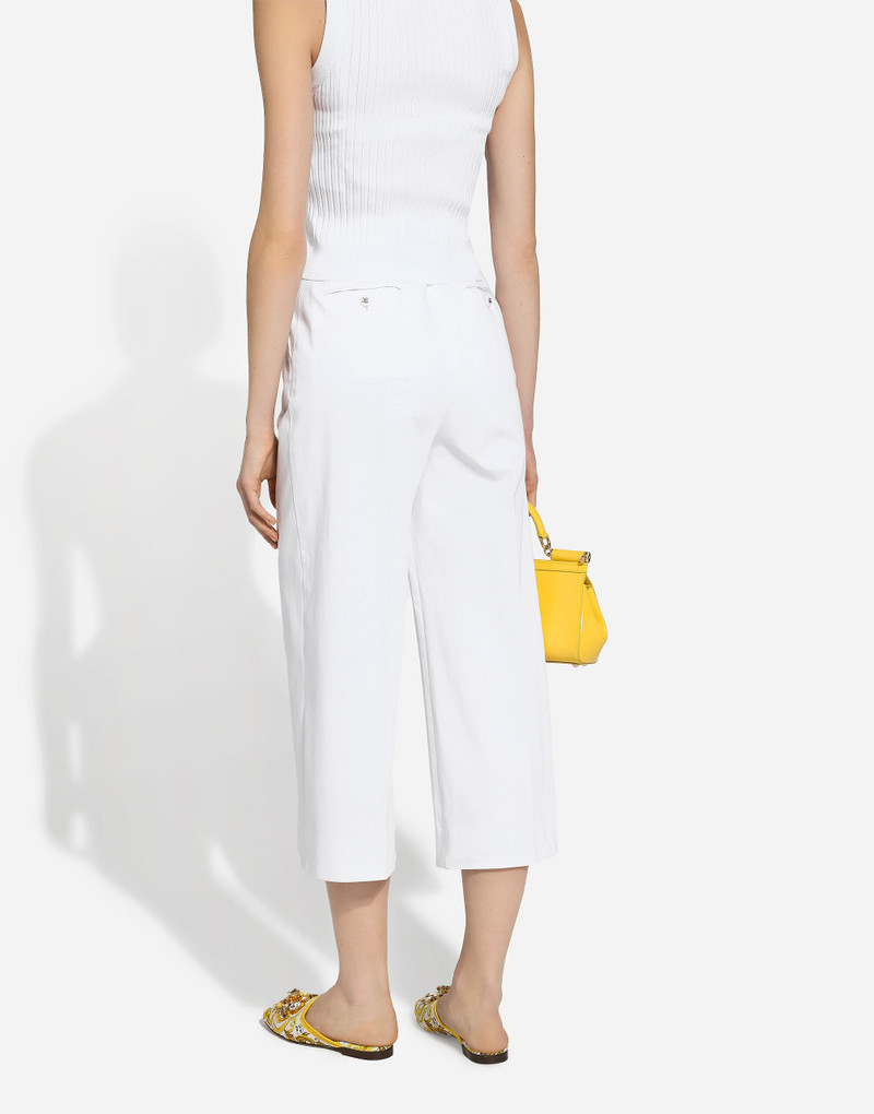 Gabardine culottes 6