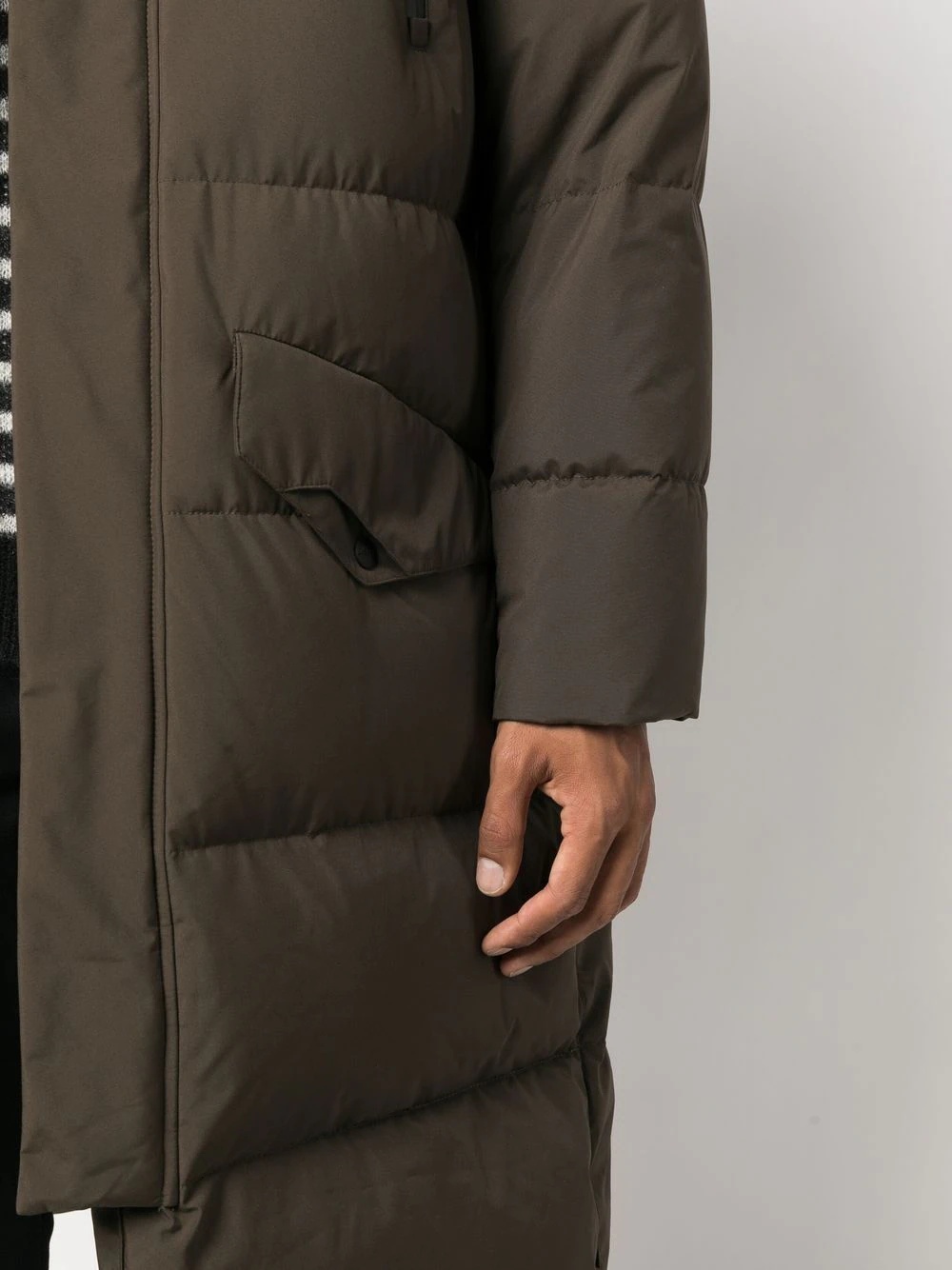 padded hooded coat - 6