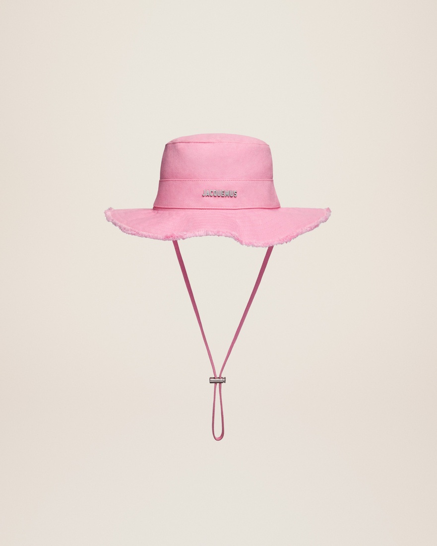 Jacquemus Le Bob Artichaut Large Brim Bucket Hat Brown