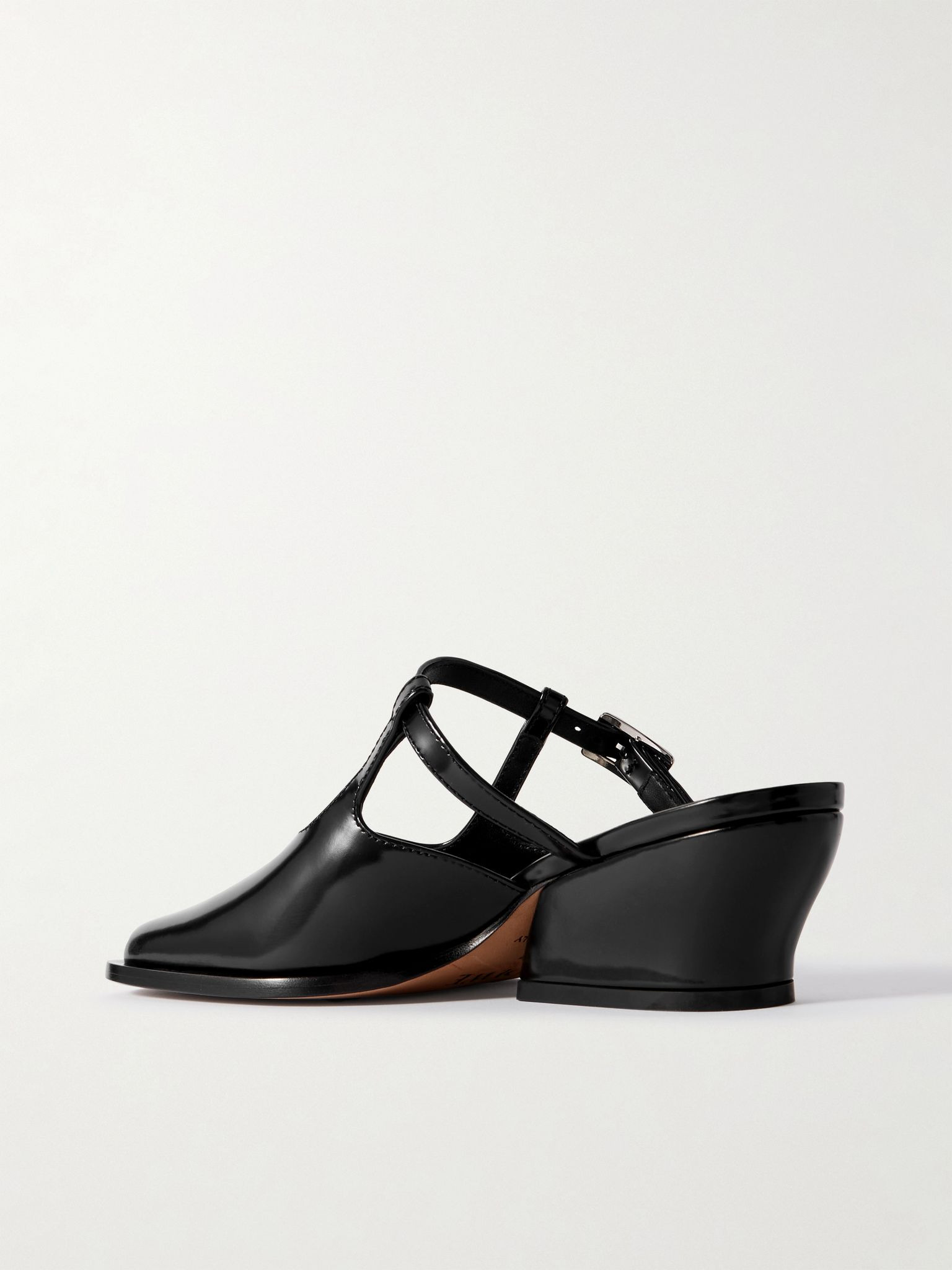 Onda leather mules Black - 3