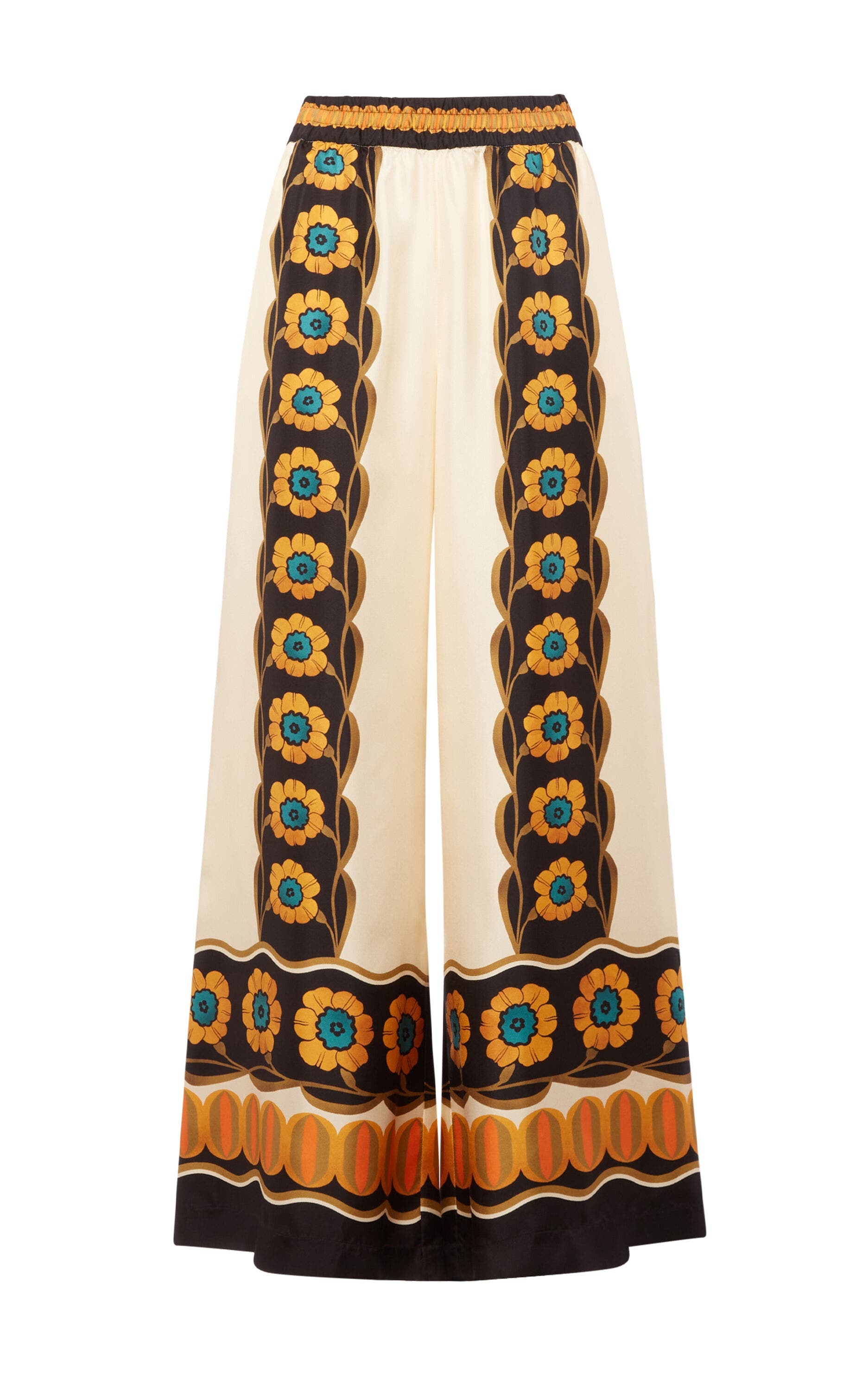 La DoubleJ Palazzo Pants Daisychain Placée Orange at Nordstrom - 2