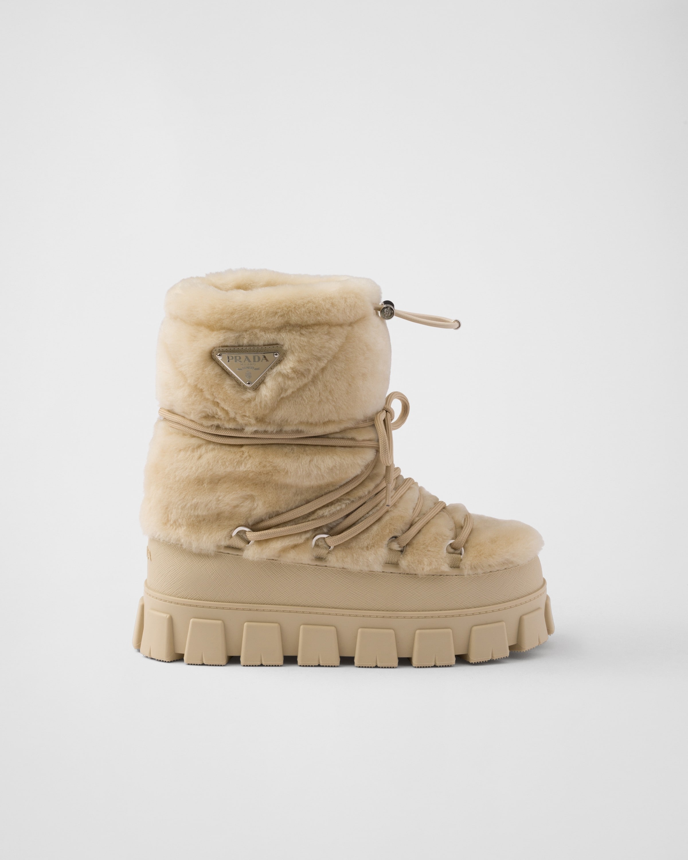 Shearling après ski booties - 2