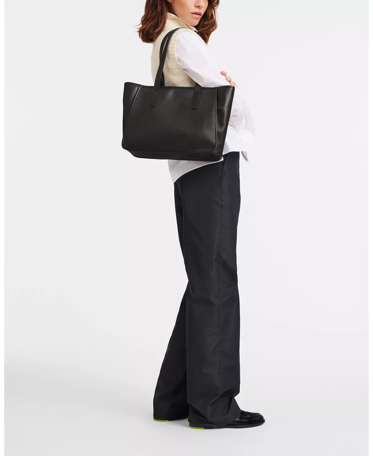 Le Foulonné Leather Tote - 2
