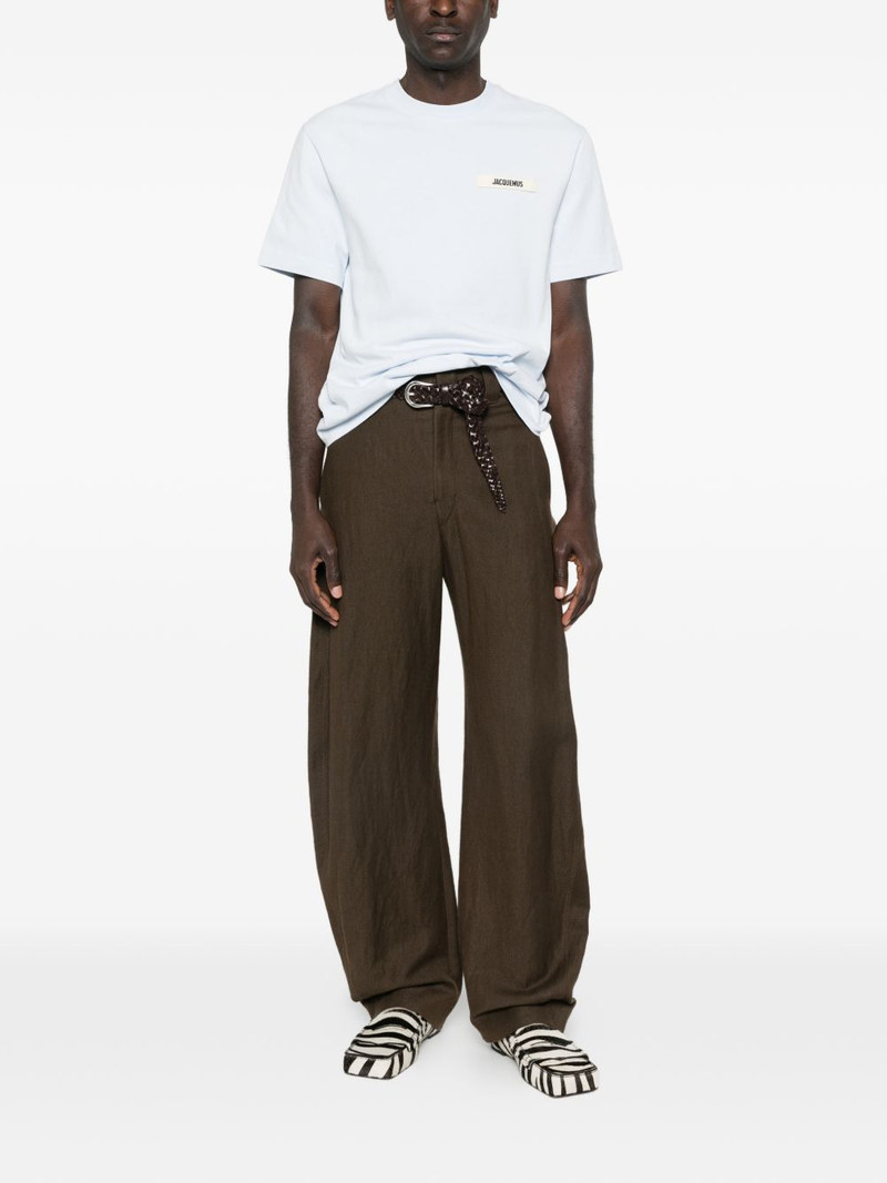 JACQUEMUS patch T-shirt outlook