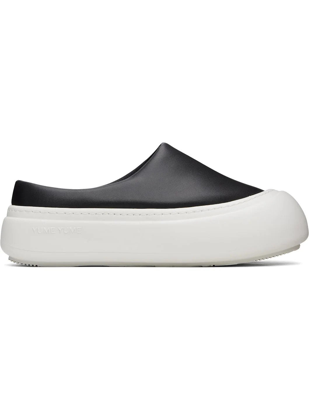 SSENSE Exclusive Black & White Goofy Slider Sneakers - 1