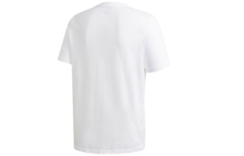 adidas adidas BRUSHSTROKE Sports Running Gym Training Tops White GD5894 outlook